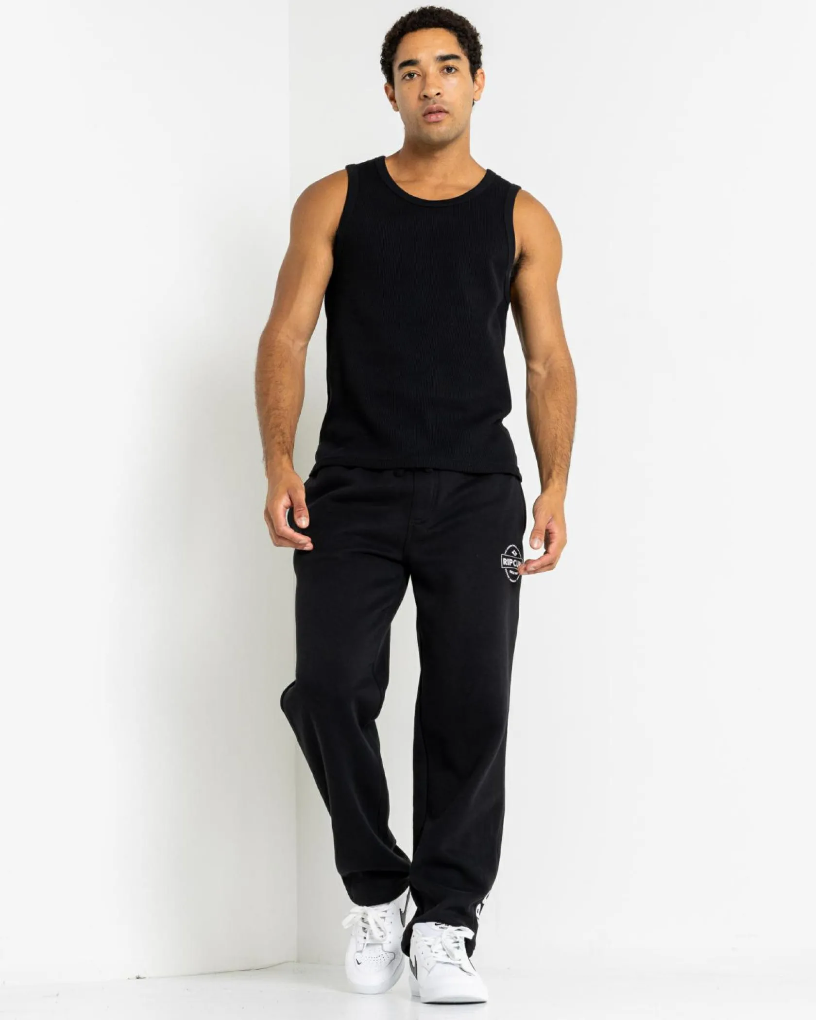 Rip Curl Stapler Track Pants Black