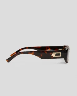 Le Specs Starlight Sunglasses Tort/ Khaki Mono New