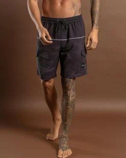 Jacks Stash Board Shorts Black/ Camo