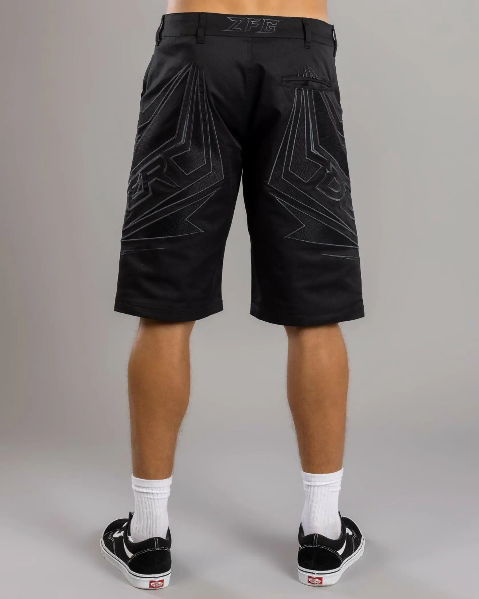 Dexter Statement Walk Shorts Black Discount