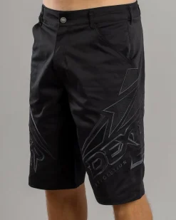 Dexter Statement Walk Shorts Black Discount