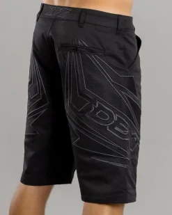 Dexter Statement Walk Shorts Black Discount