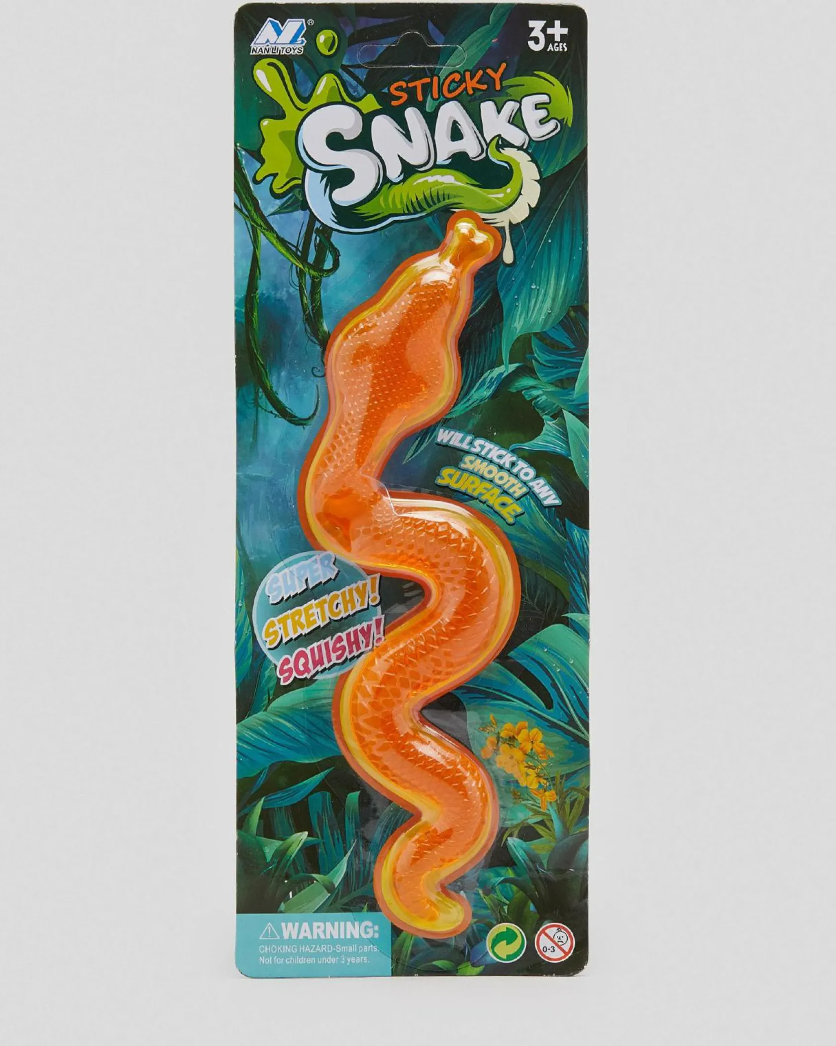 Get It Now Sticky Snake Toy Yellow Online