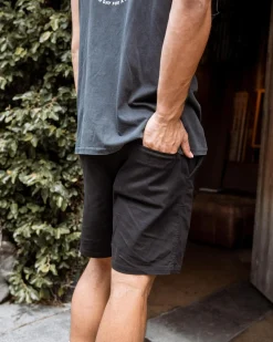 The Mad Hueys Stranded Chino Shorts Black
