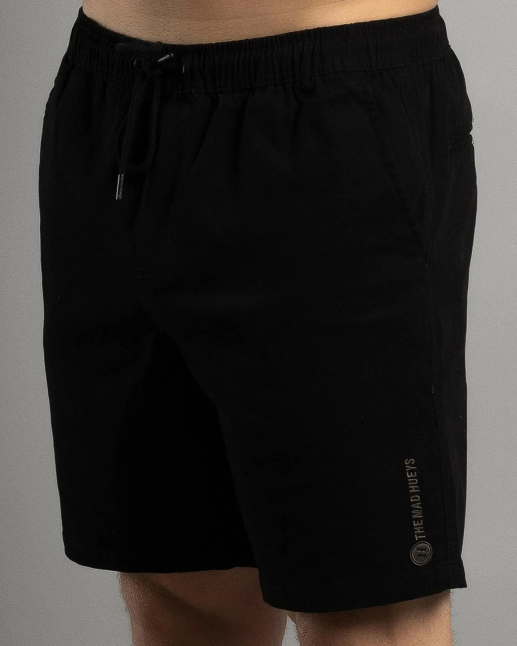 The Mad Hueys Stranded Chino Shorts Black