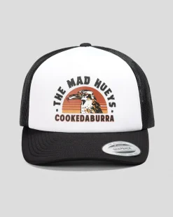 The Mad Hueys Stranded Cookedaburra Foam Trucker Cap White Sale