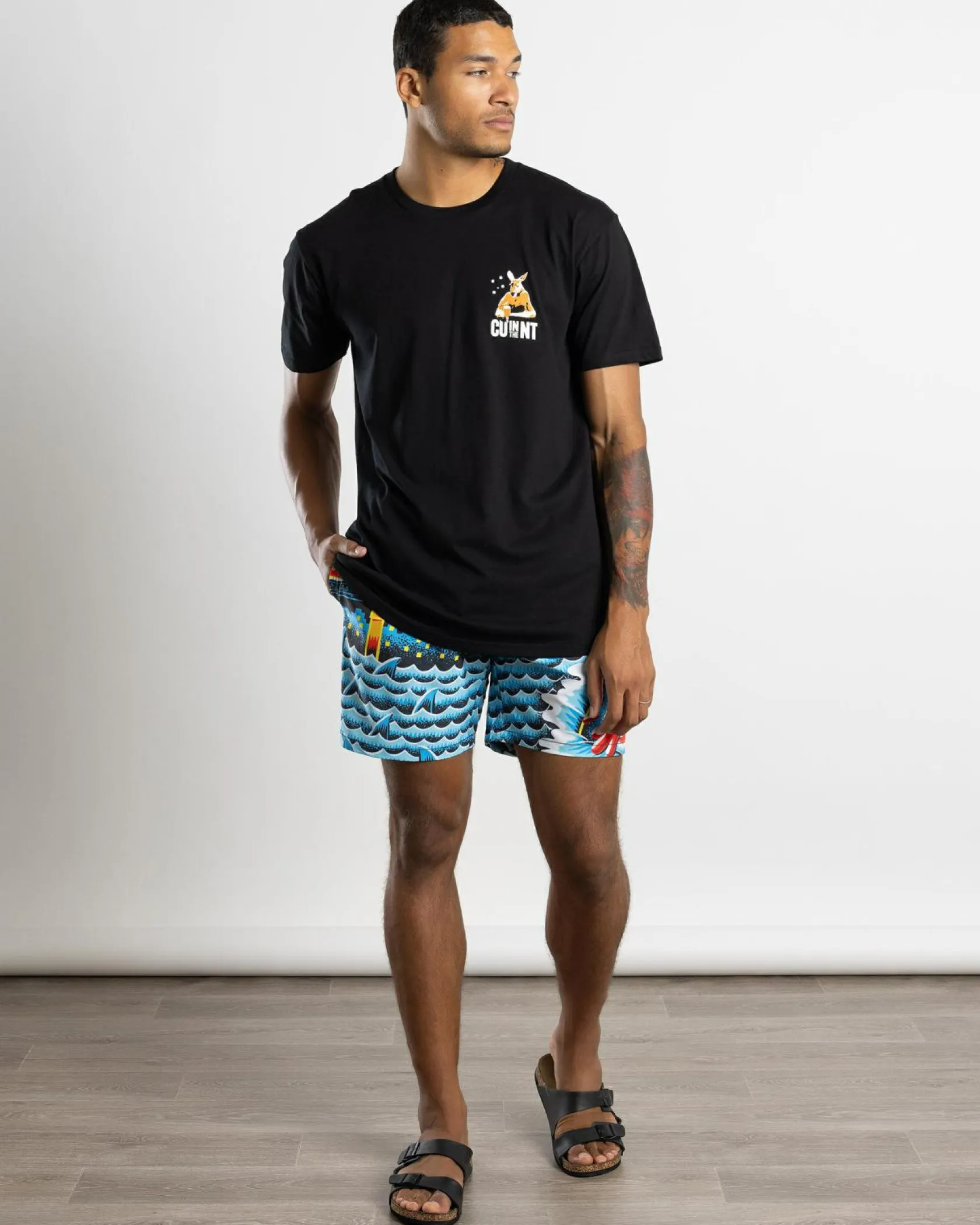 CU in the NT Straya T-Shirt Black Discount