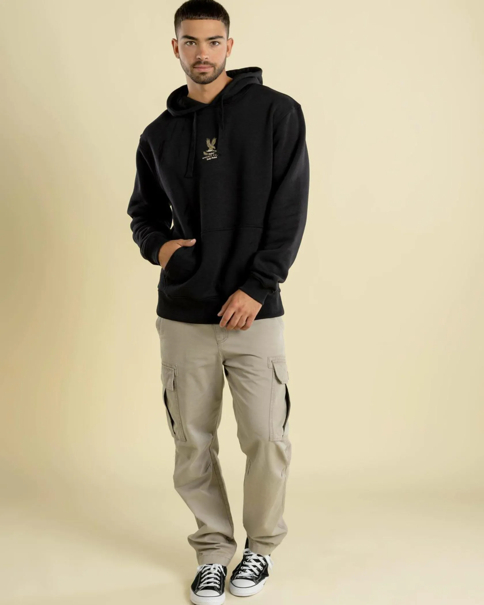 Unit Striker Hoodie Black