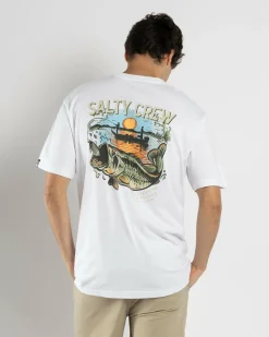 Salty Crew Striker Standard T-Shirt White