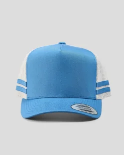 Flexfit Stripe Cap Blue Steel/silver Outlet