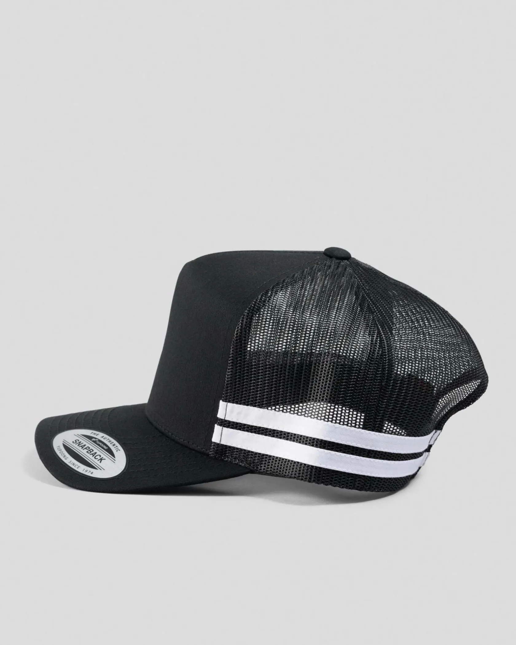 Flexfit Stripe Cap Black/black Hot