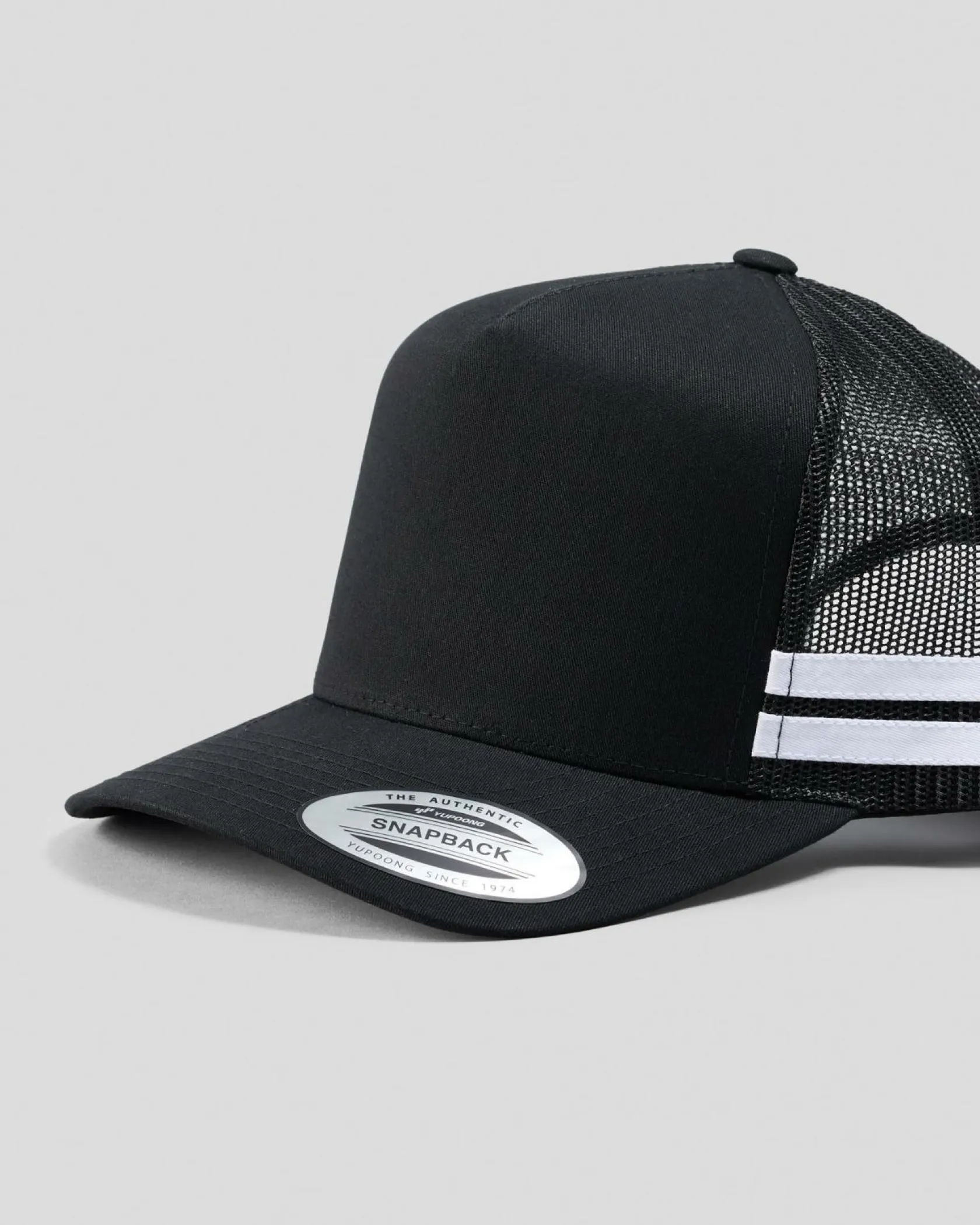 Flexfit Stripe Cap Black/black Hot