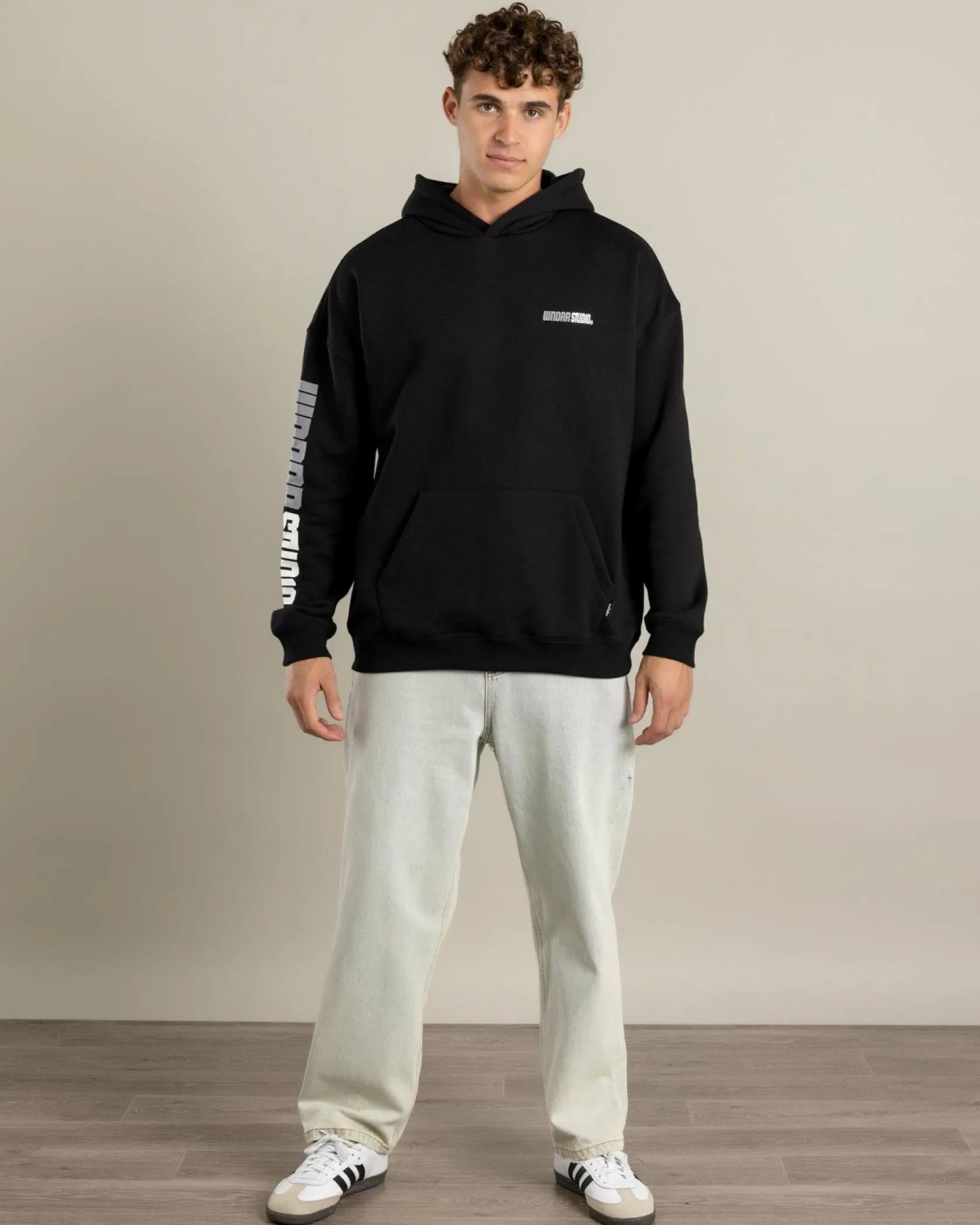 Wndrr Studio Hoodie Black Discount