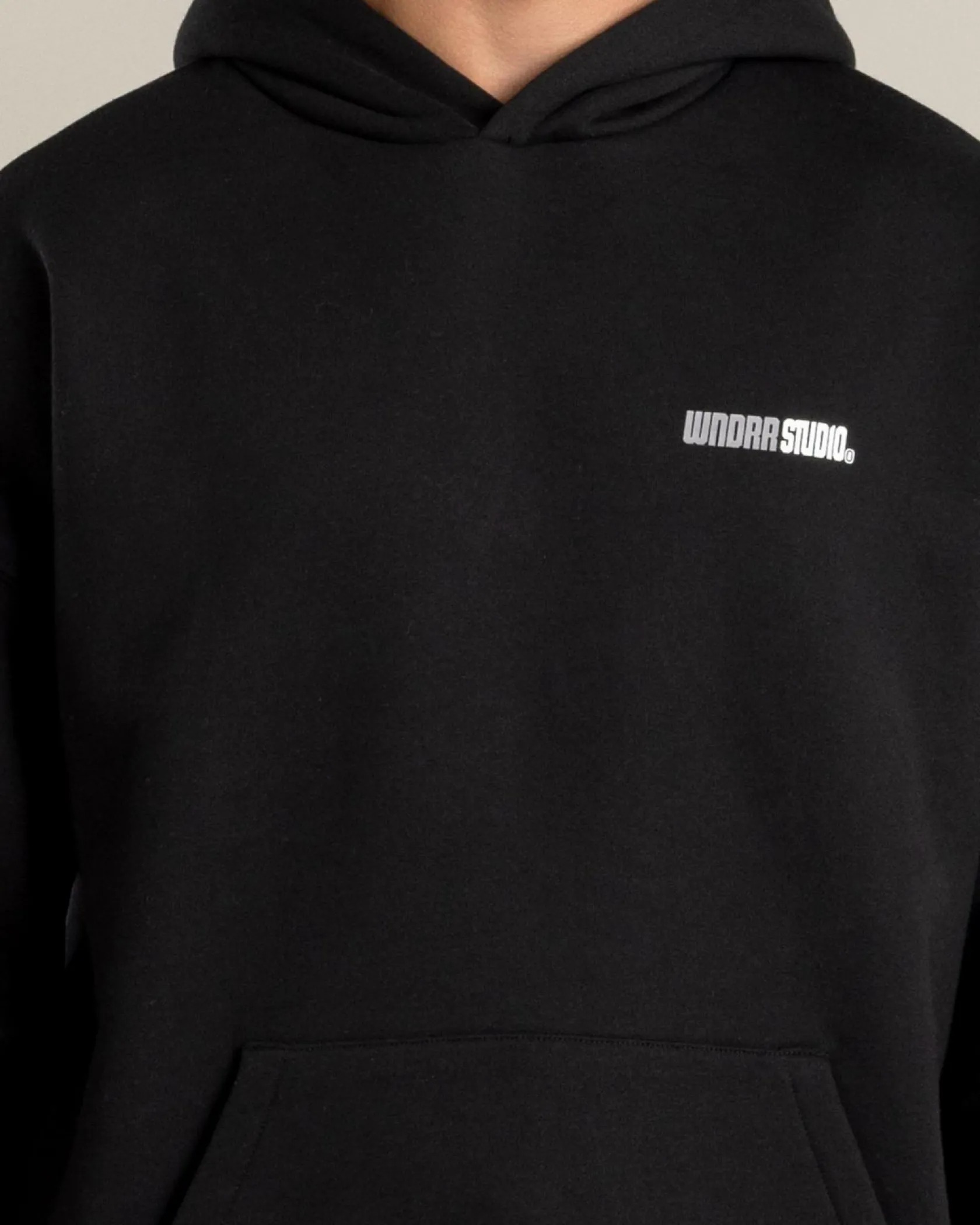 Wndrr Studio Hoodie Black Discount