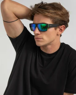 Carve Sublime Sunglasses Black/green Discount