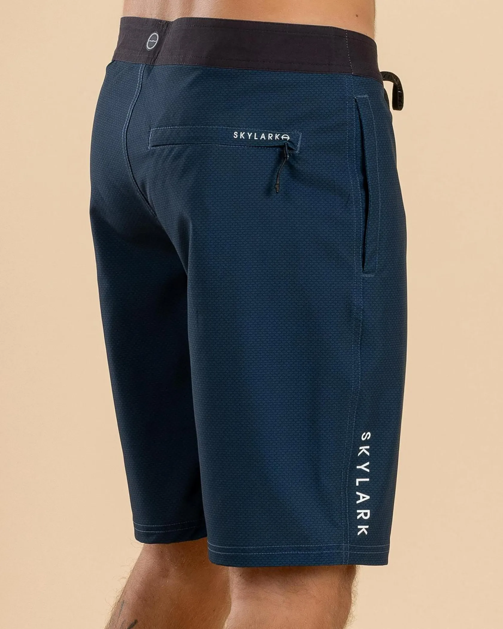 Skylark Substrate Board Shorts Navy Discount