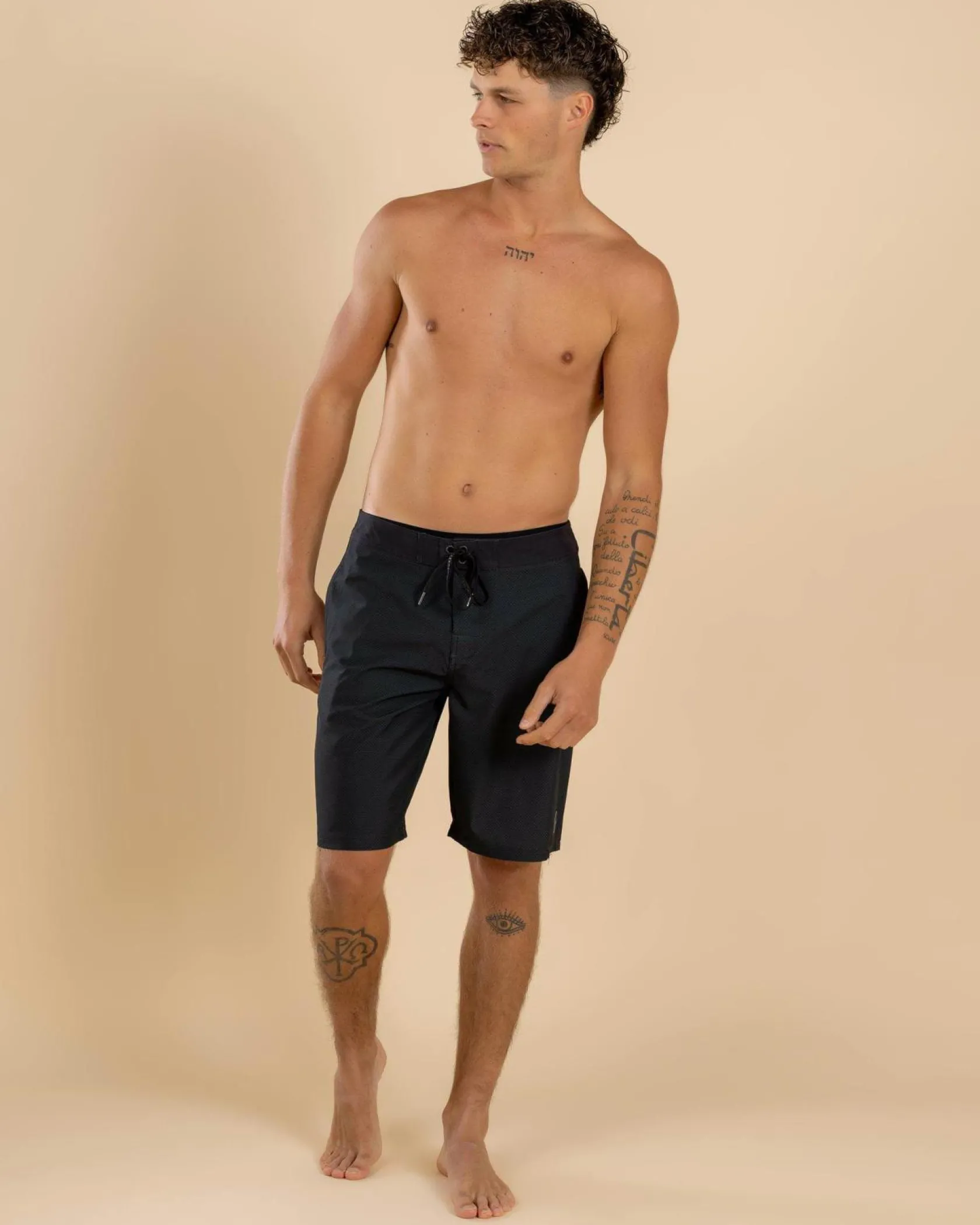 Skylark Substrate Board Shorts Black Best