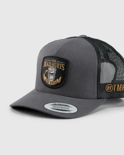 The Mad Hueys Such Is Beer Trucker Cap Charcoal Best
