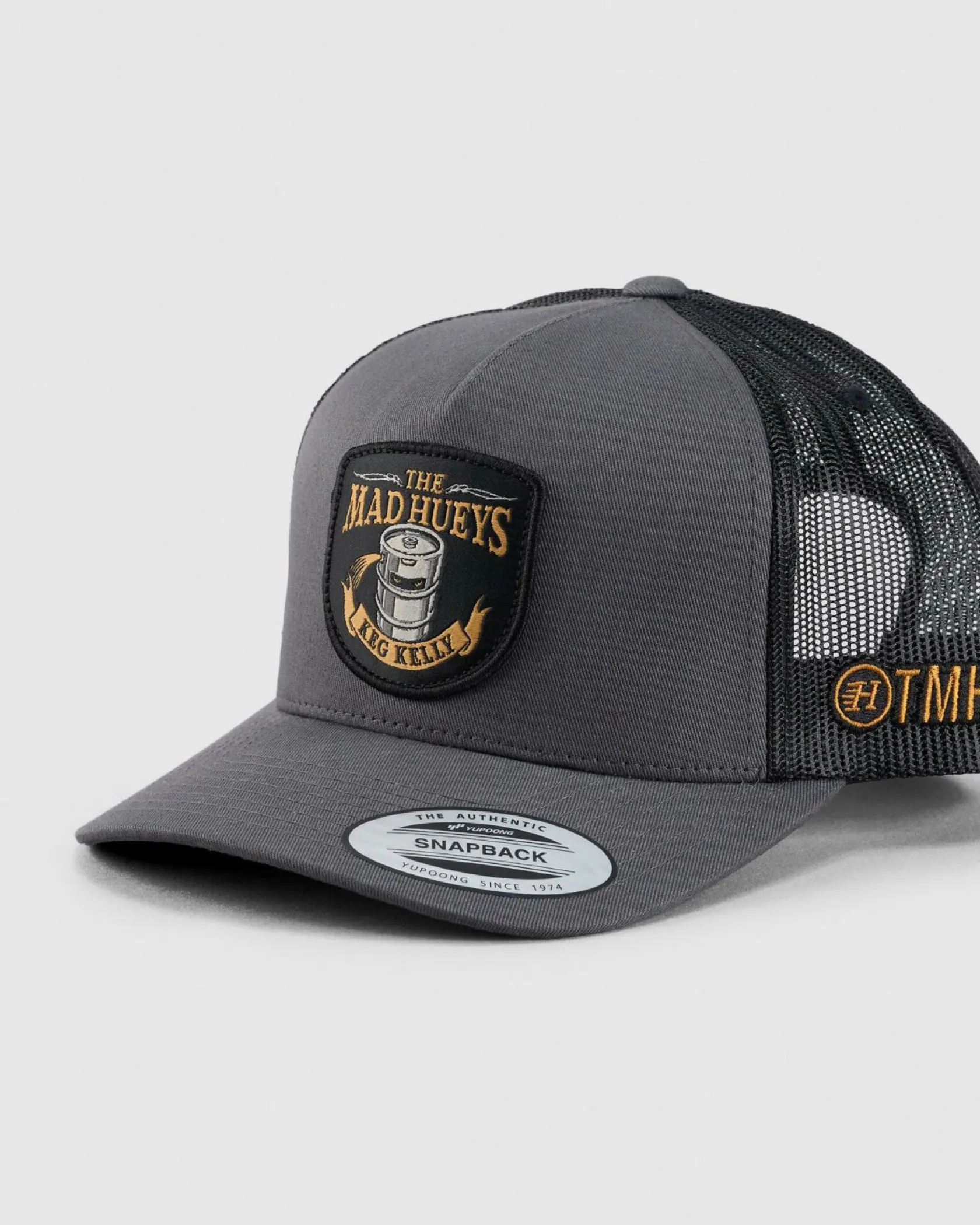 The Mad Hueys Such Is Beer Trucker Cap Charcoal Best