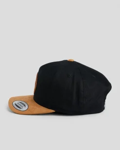 The Mad Hueys Suede Hueys Snapback Cap Black Best
