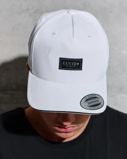 Lucid Summit Snapback Cap White Sale