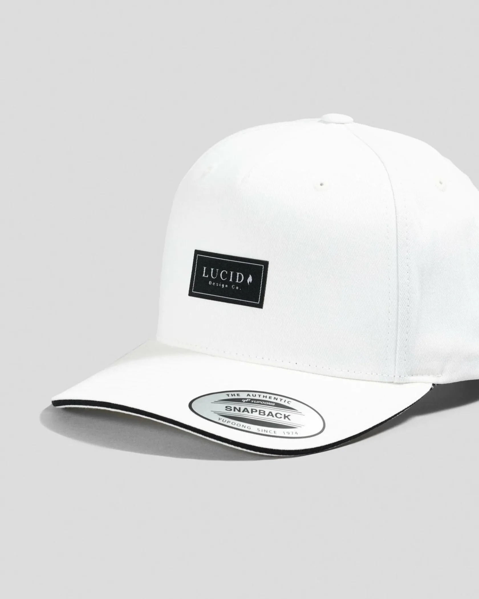 Lucid Summit Snapback Cap White Sale