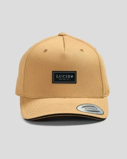 Lucid Summit Snapback Cap Khaki Hot