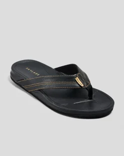 Skylark Sunny Thongs Black/tan Outlet