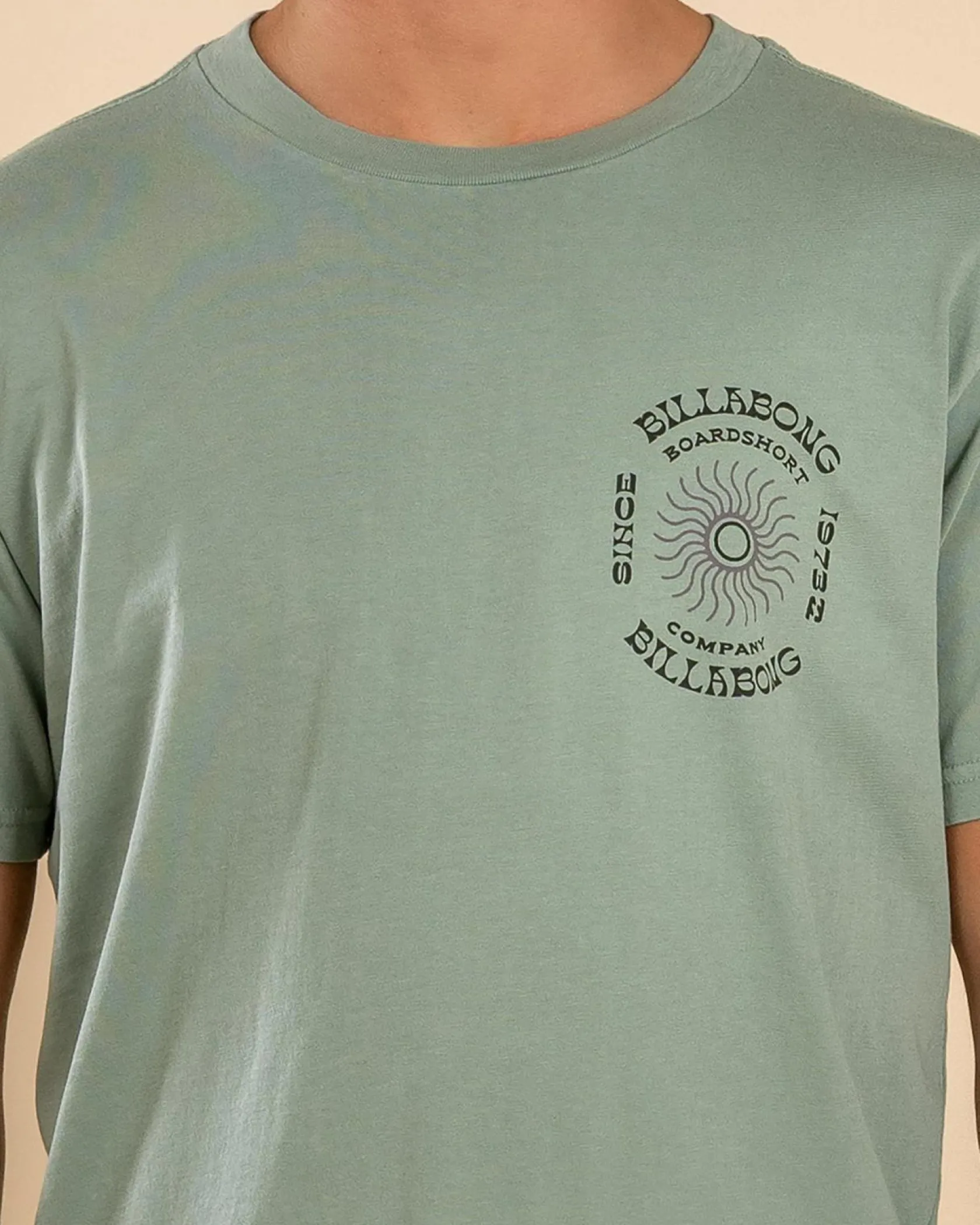 Billabong Sunrise Premium T-Shirt Mineral Blue Discount