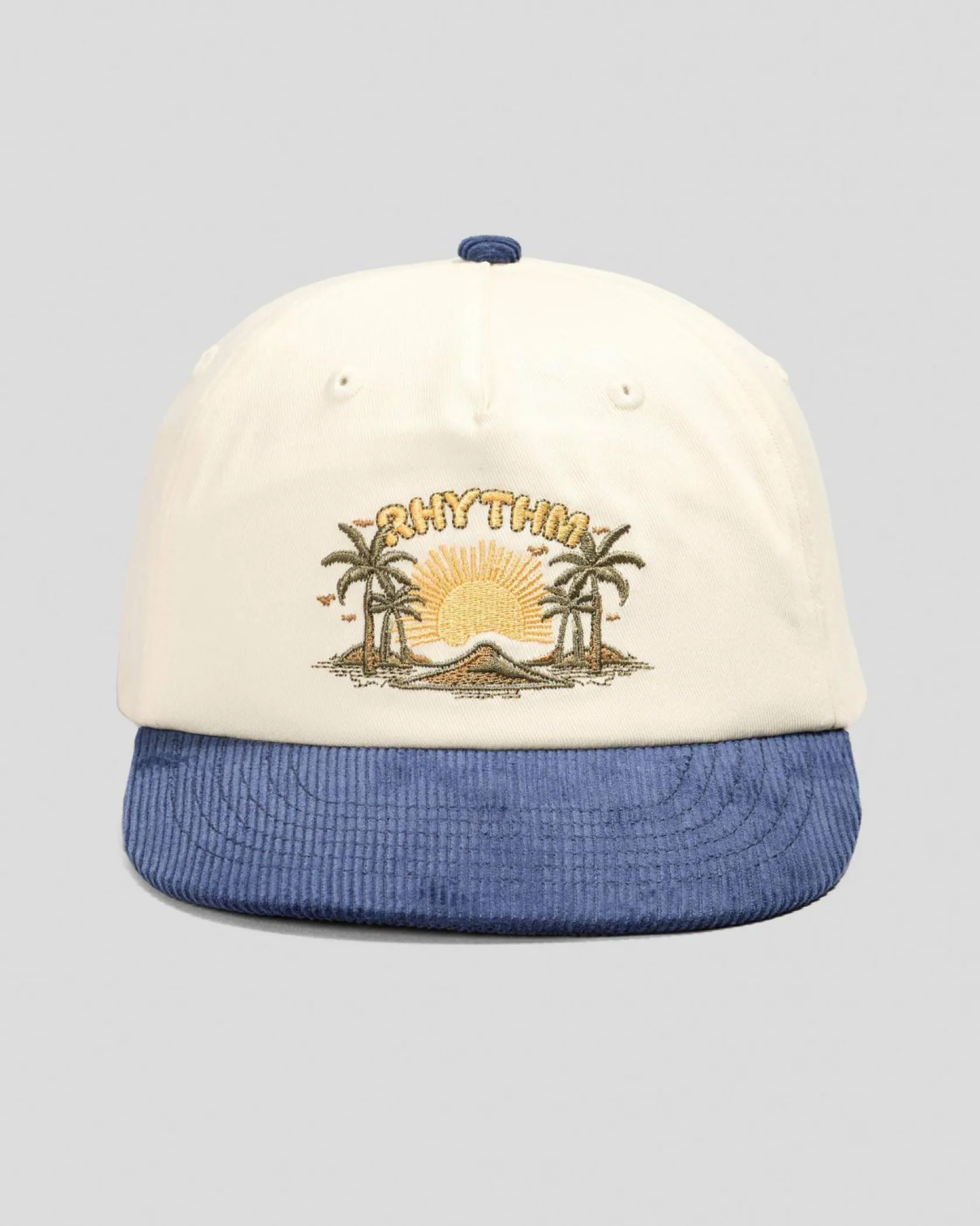 Rhythm Sunset Palm Cord Cap Stone/navy Online