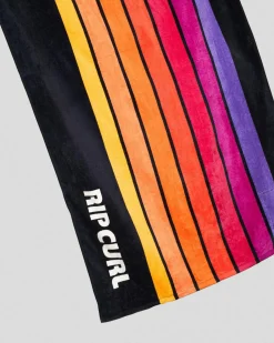 Rip Curl Sunstash Beach Towel Black Hot