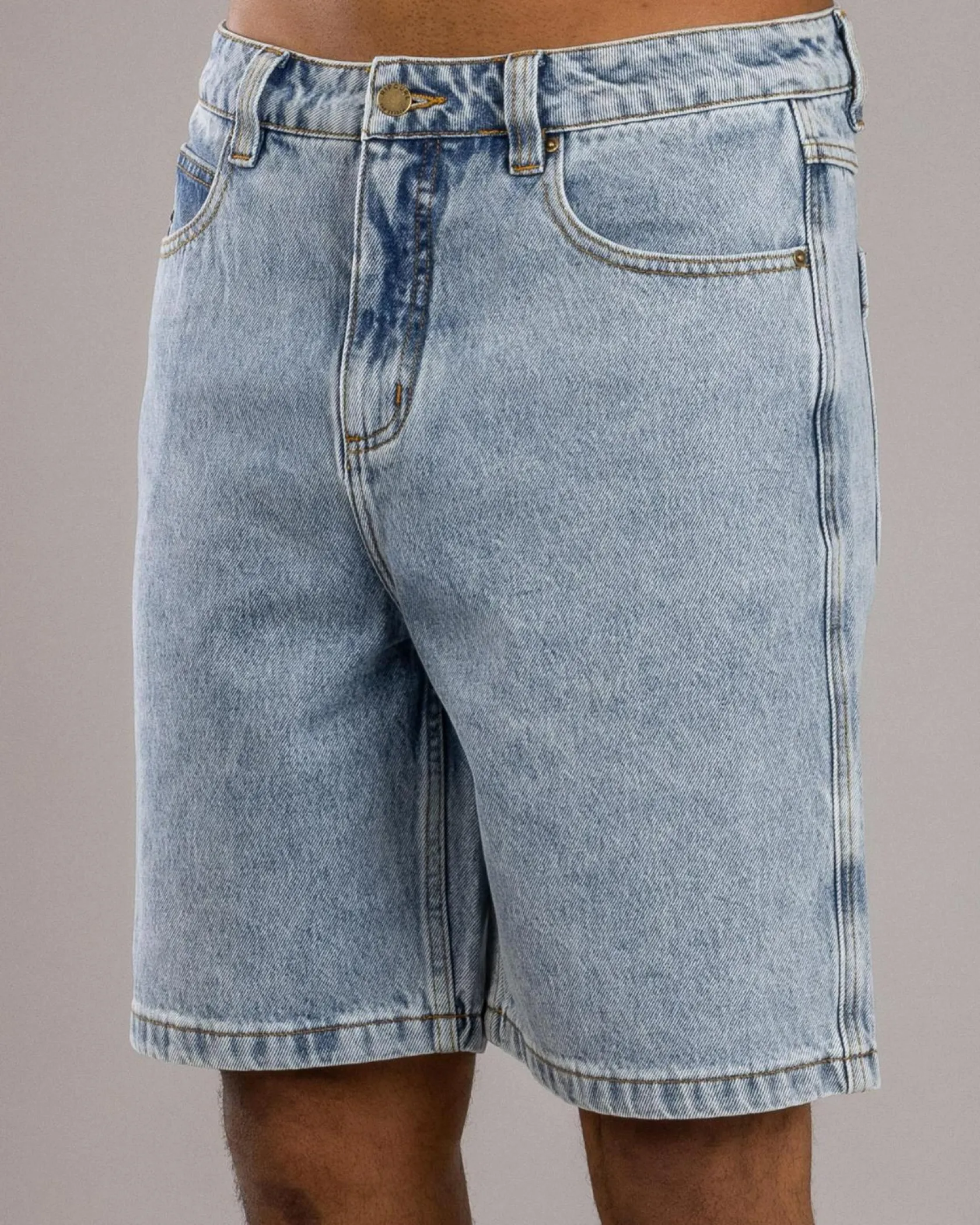 Rip Curl Super Computer Denim Walk Shorts Washed Blue Discount