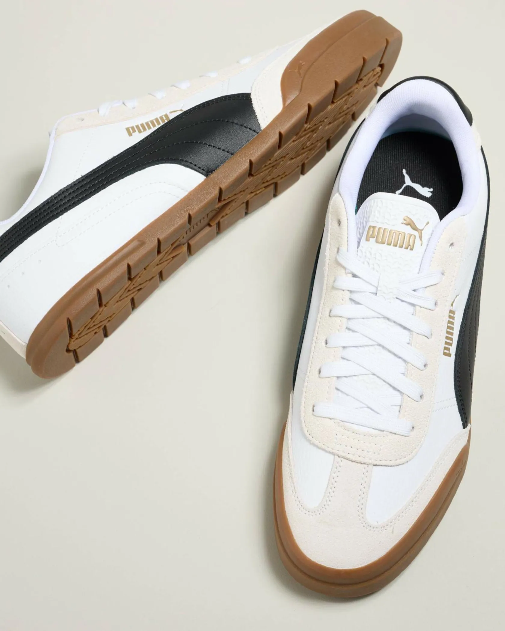 Puma Super Turino OG Shoes Puma White/ Puma Balck/gum Discount
