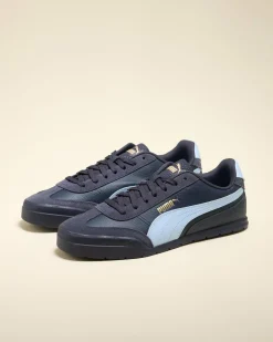 Puma Super Turino OG Shoes New Navy/haute Tropical/puma Gold Clearance
