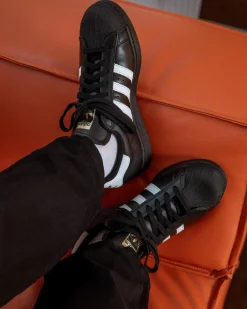 adidas Superstar ADV Shoes Core Black/ftwr White/gold Met Outlet