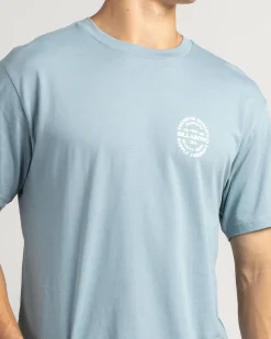 Billabong Supply T-Shirt Washed Blue New