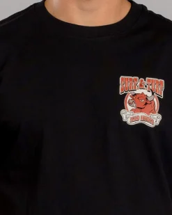 The Mad Hueys Surf And Turf T-Shirt Black