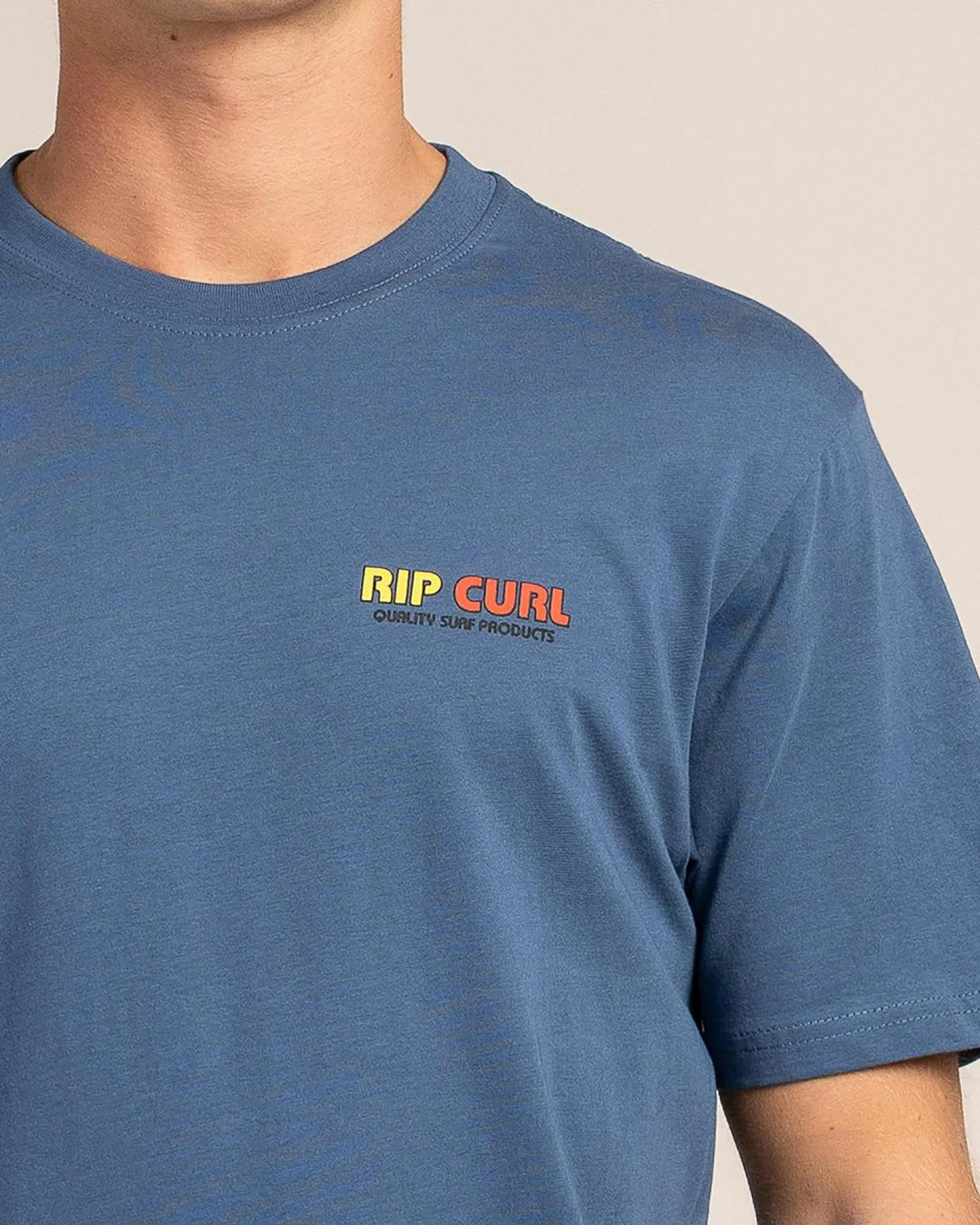 Rip Curl Surf Revival Lined Up T-Shirt Light Navy Online