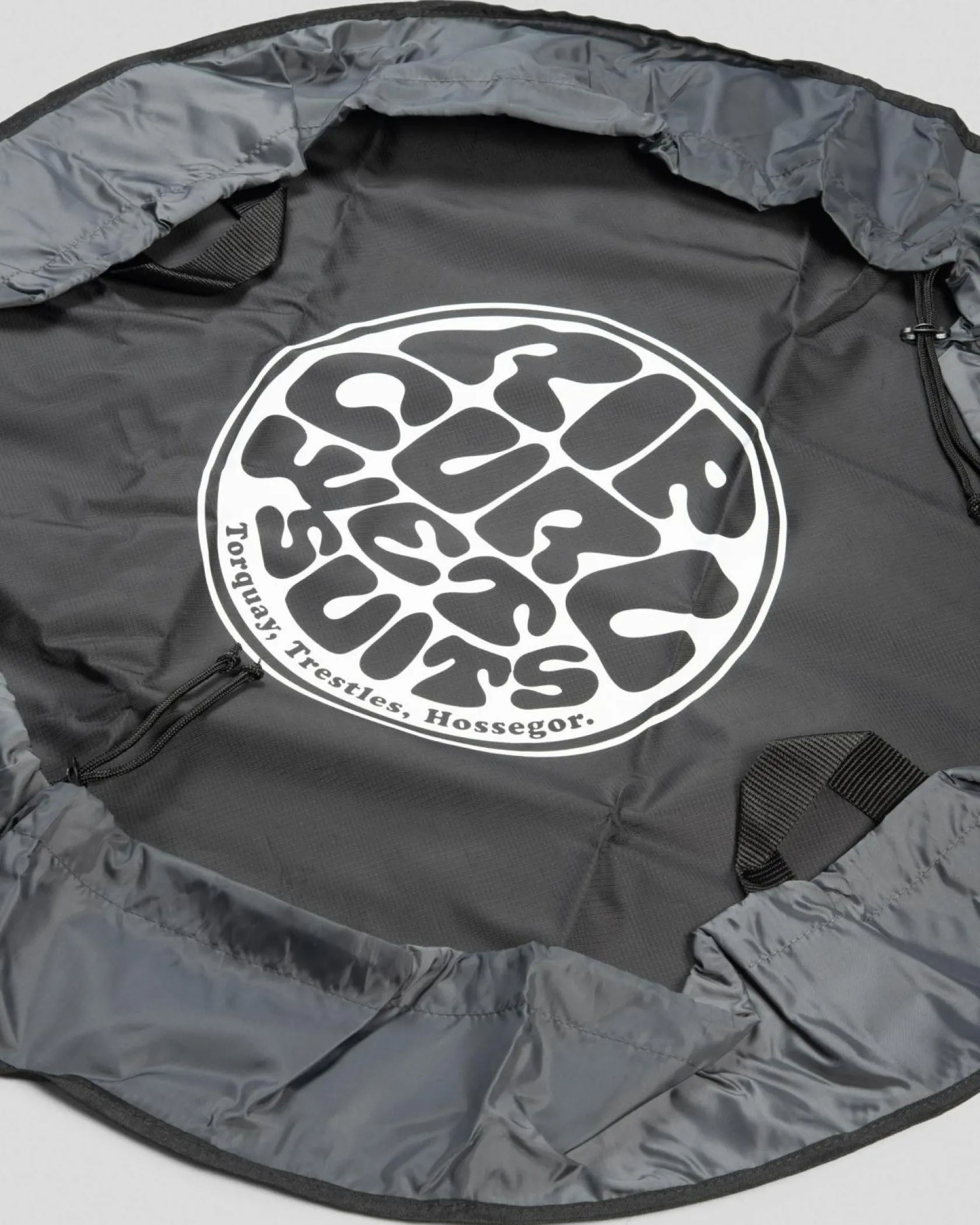 Rip Curl Surf Series Change Mat Black / Grey New