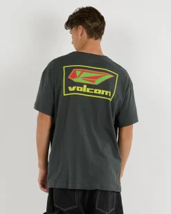 Volcom Surf Vitals T-Shirt Stealth Best