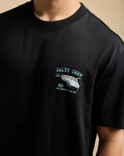 Salty Crew Surface Classic T-Shirt Black Discount