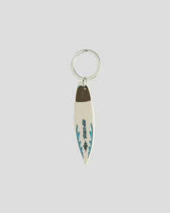Rip Curl Surfboard Keyring White/blue Discount