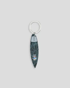 Rip Curl Surfboard Keyring Black/grey New