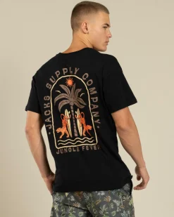 Jacks Surfline T-Shirt Black Best