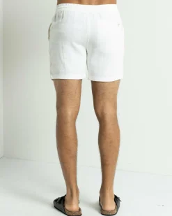 Skylark Swarm Elastic Waist Shorts Cream Outlet
