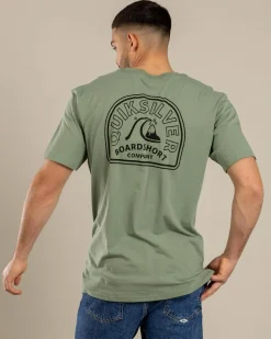 Quiksilver Swell Lines T-Shirt Sea Spray Online