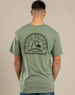 Quiksilver Swell Lines T-Shirt Sea Spray Online