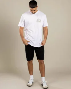 Quiksilver Swell Lines T-Shirt White Best