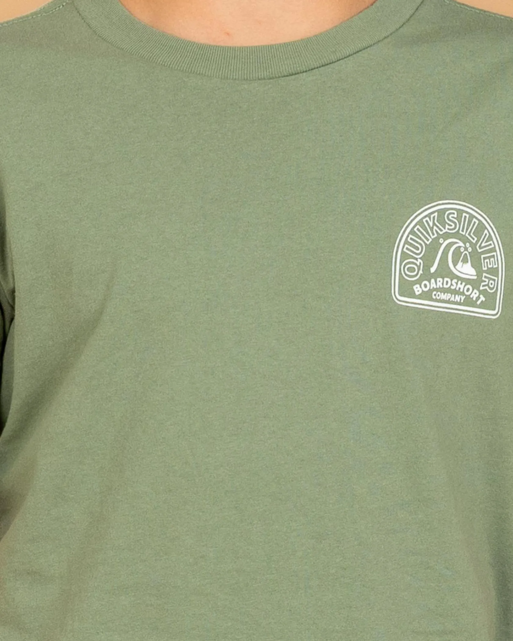 Quiksilver Swell Lines T-Shirt Sea Spray Sale