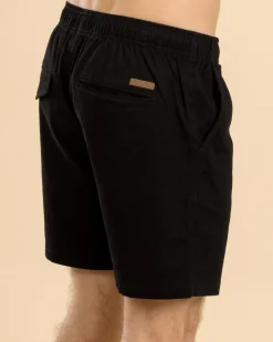 Lucid Switch Elastic Waist Shorts Black Best